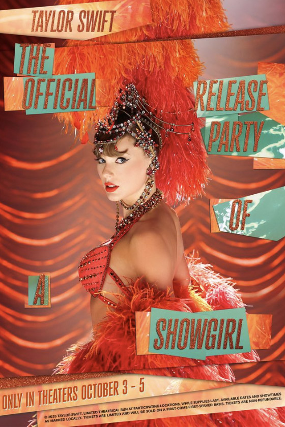 

Taylor Swift | Release Party of a Showgirl

